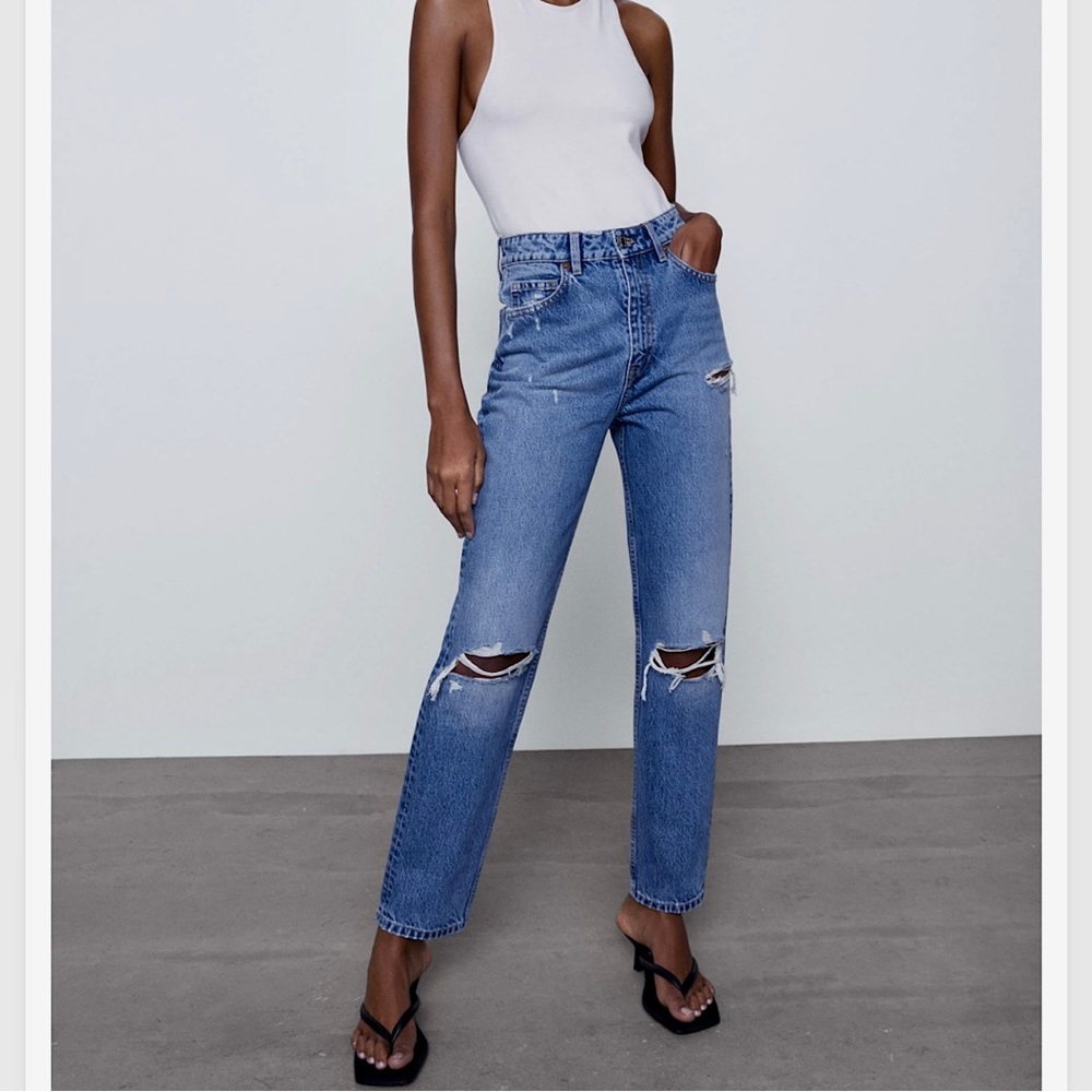 Zara high waisted jeans